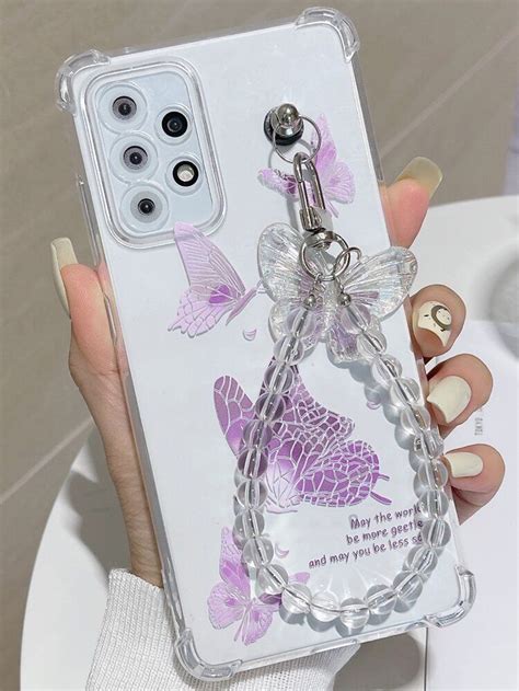 Butterfly Print Clear Phone Case Artofit