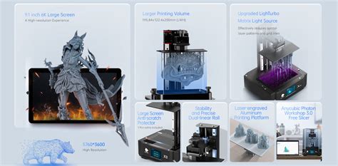 Anycubic Photon Mono X 6Ks - Upgraded 6K Resin 3D Printer – ANYCUBIC-US
