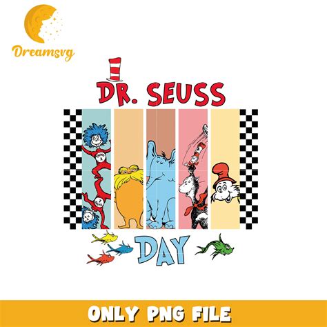 Dr Seuss And Friends Day Png Dreamsvg Store