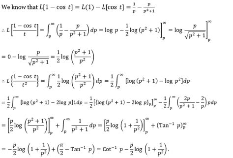 Laplace Transform Ii Exercise Solved Problems Answer Key For Math