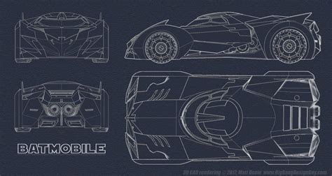 telltale batmobile blueprints  ravendeviant  deviantart