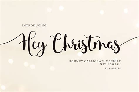 Christmas Cursive Font