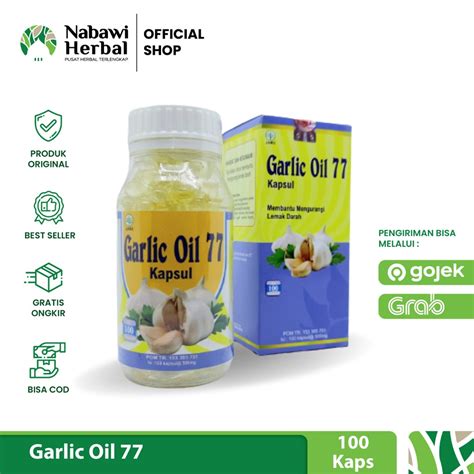 Jual Garlic Oil Minyak Bawang Putih Murni Isi Kapsul Shopee