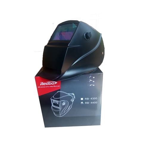 Jual Helm Las Otomatis Topeng Las Auto Darkening Welding Helmet Redbo