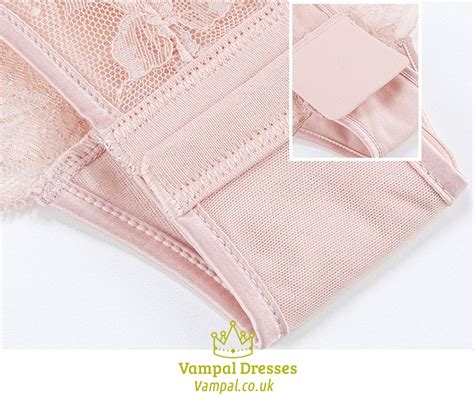 Black Lace Embroidery Lingerie Bodysuit Push Up Padded Underwear Vampal Dresses