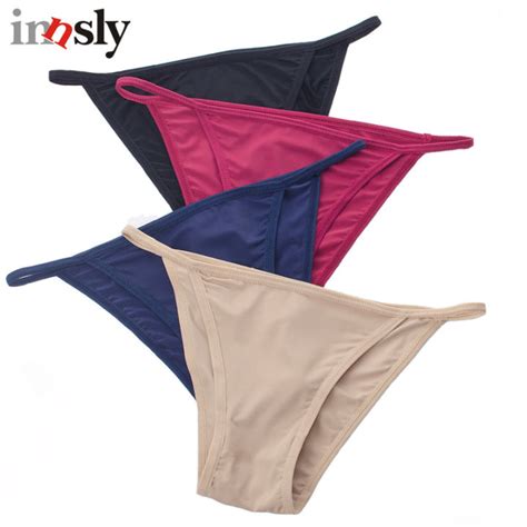 Innsly Sexy Women Bikini Panties Summer Low Rise Ice Silk Female Underwear Lazada Ph