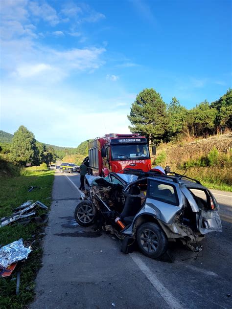 Grave Acidente Mata Uma Pessoa E Deixa Outras Quatro Feridas Na BR 282