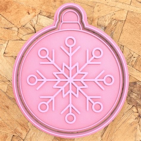 Free Stl File Christmas Sphere Cookie Cutter 🎄・template To Download And