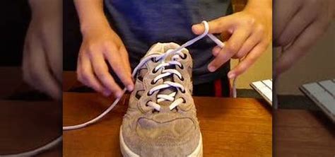 How To Tie Shoe Laces Really Really Fast Fashion Wonderhowto