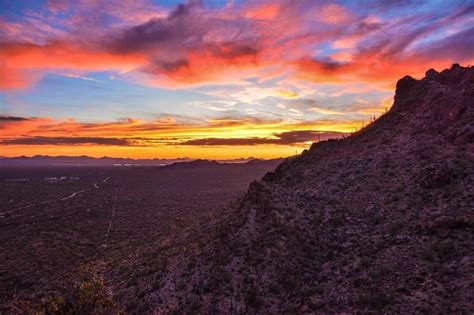 Gates Pass Saguaro National Park Arizona Usa Oc 6000x4000 R