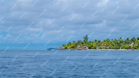 Premium Ai Image Village On Arborek Island Raja Ampat West Papua