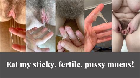 Eat My Sticky Fertile Mucus From My Hairy Pussy Kinkyemma Clips Sale