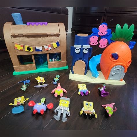 Spongebob Squarepants Toys Spongebob Squarepants Bikini Bottom Playsets Poshmark