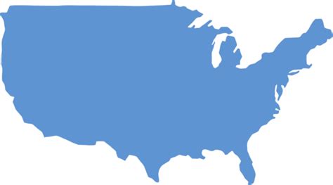 Map Of United States Pngs For Free Download