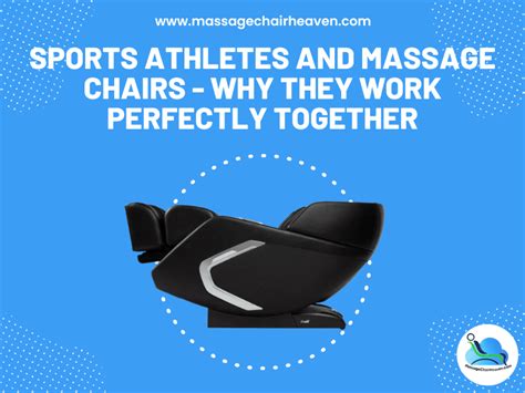 Sports Athletes And Massage Chairs Why They Work Perfectly Together