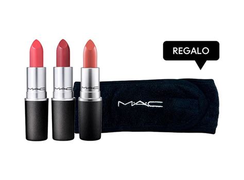 SET LABIALES MAC TRIO NUDE