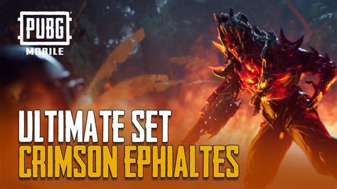 Pubg Mobile Ultimate Set Crimson Ephialtes Sudah Hadir Youtube