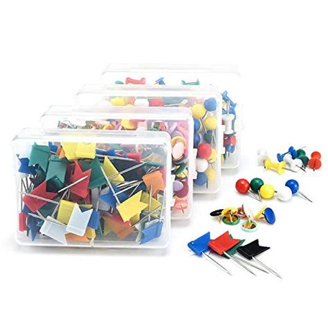 Buy Sodial Tacks Push Pins With Points For World Cork Notice Board