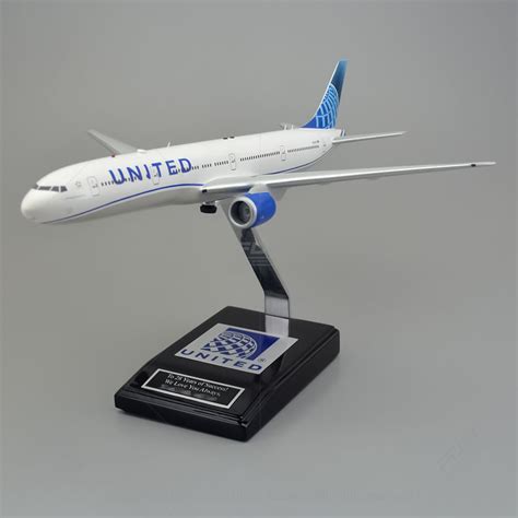 Boeing 777-300ER United Airlines Airplane Model | Factory Direct Models