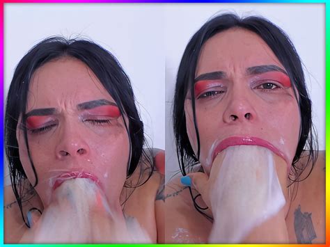 CURVY LATINA EXTREME VOMIT THROAT FUCK GAG ThisVid
