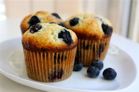 Big Blueberry Muffins Recipe — Dishmaps