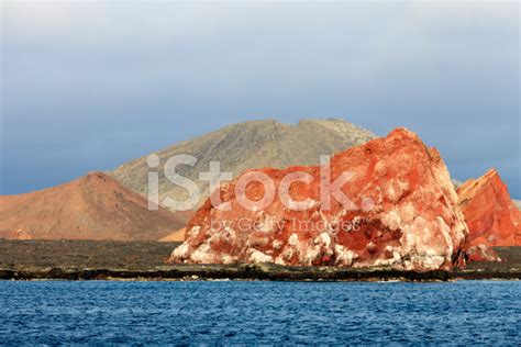 Galapagos: Volcanic Geology Of Santiago Island Stock Photo | Royalty ...