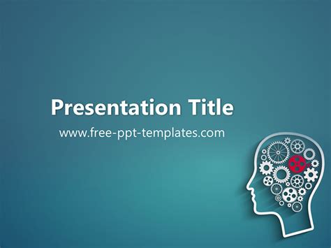 Free Ppt Template Psychology