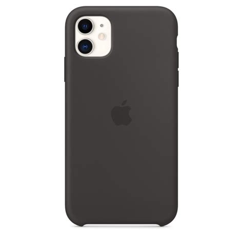 Силиконов Кейс за Apple iPhone 11, Удароустойчив, Черен - eMAG.bg