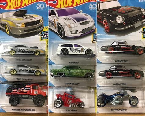 As Miniaturas Do Lote A Da Mainline Hot Wheels