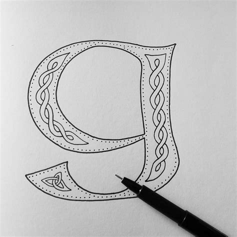 Celtic Knotwork Alphabet On Behance