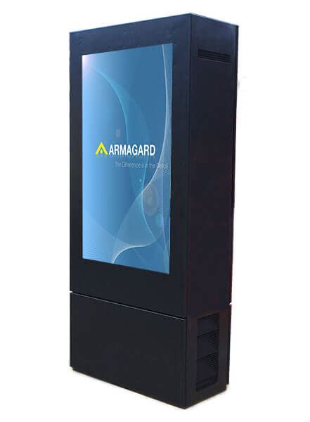 Double Outdoor Digital Totem Armagard Ltd