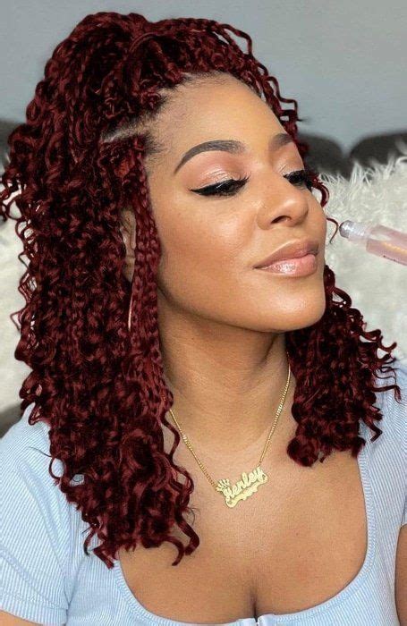 Quick Braided Hairstyles Big Box Braids Hairstyles Goddess Braids