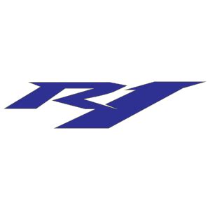 Yamaha R1 logo vector in (EPS, AI, CDR) free download