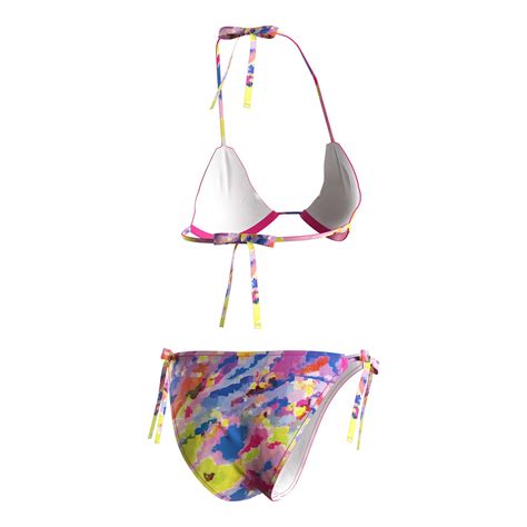 Wholesale Tie Dye String Bikini Top And Bottom Plus Size Custom Bikini