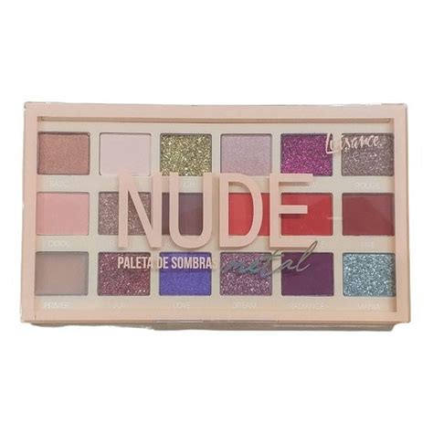Paleta De Sombras Nude Metal Luisance Luxx Make Up