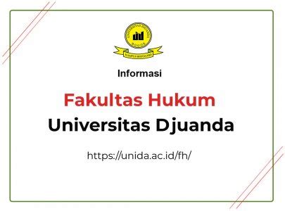 Pengumuman Jadwal Ujian Akhir Semester Ganjil Fakultas Hukum