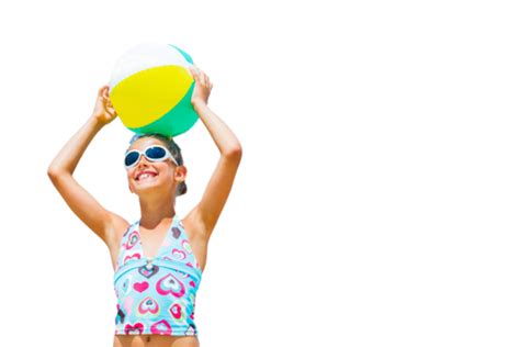 Chica Con Pelota En La Playa Amistad Belleza Bikini Png Dibujos Estilos De Vida Playa Cielo