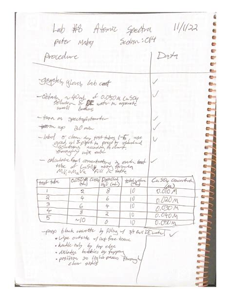 Chem Lab Notes Chem Studocu