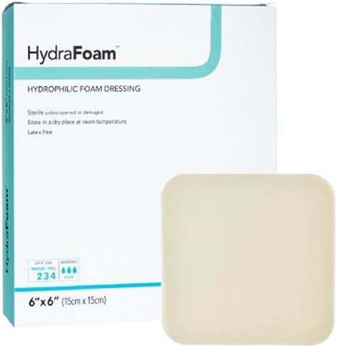 Dermarite Industries Hydra Foam 6×6 10 Unidades Yaxa Colombia