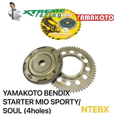 Starter Bendix Set Yamakoto For Raider Xrm Mio Mio Wave Gy