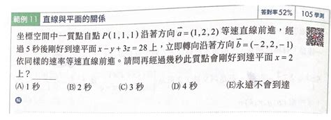 學測數a 113高中數學練功系列 直線與平面的關係 陳偉國高中數學