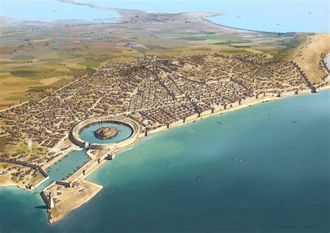 The city of Carthage in the mid-second century B.C. by Rocío Espín ...