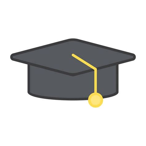 university hat icon vector art icons  graphics