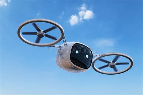 Cartoon Character Flying Drone Stock Illustrations 466 Cartoon