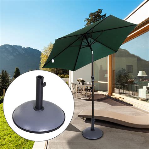 Pied De Parasol Rond Base De Lestage Parasol X H Cm Poids Net