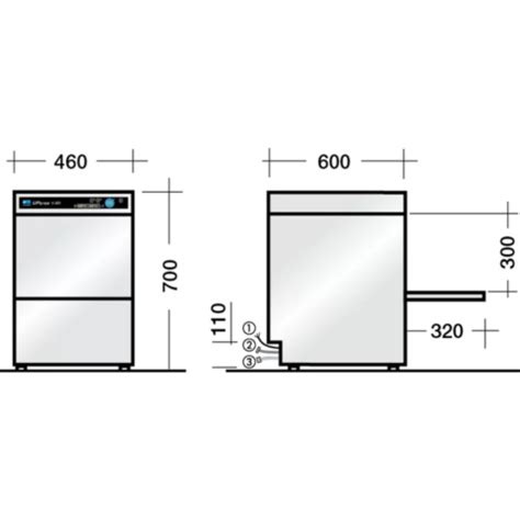 MÁY RỬA LY MEIKO UPSTER U400