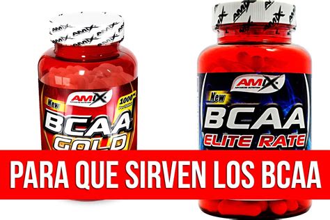 ¿para Qué Sirven Las Bcaa