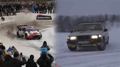 Ice Drifting Rally Sweden Channel News Youtube