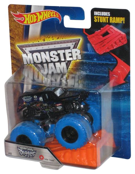 Hot Wheels Monster Jam Son Uva Digger Color Treads Toy Truck Walmart