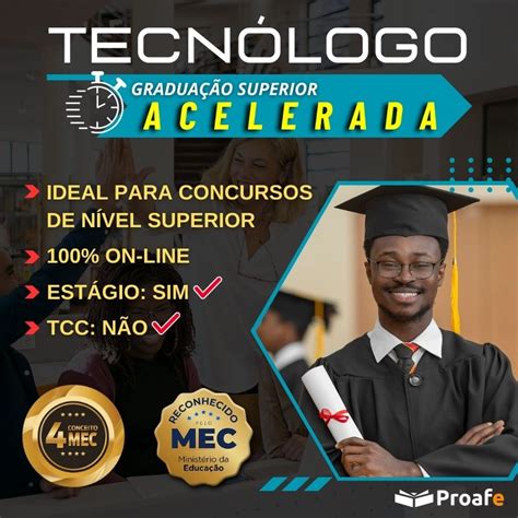 Tecnologo Ead 1 Ano - Graduação Tecnólogo Acelerada EAD 1.0